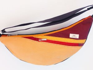 Bolso Banano Ocre y Naranja