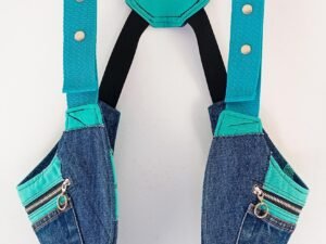Pistoleras Verde y Azul